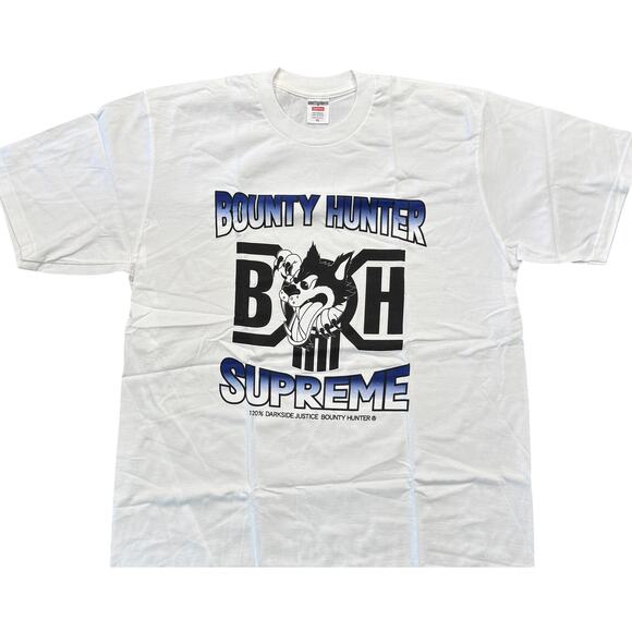 Supreme 2023 Supreme x Bounty Hunter Wolf Tee 'White'*NEW w/out tags*XL - Picture 2 of 6